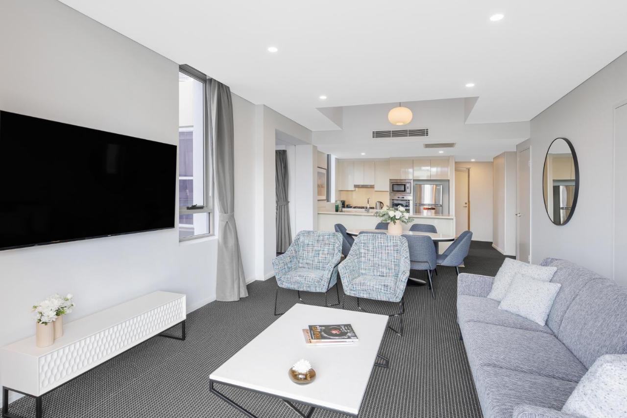 Meriton Suites Zetland Sydney Exterior foto A typical apartment at the hotel