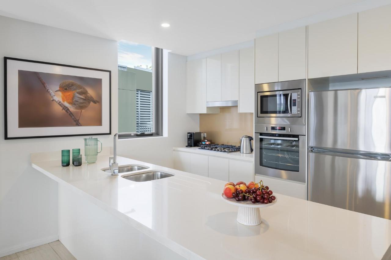 Meriton Suites Zetland Sydney Exterior foto A typical kitchen