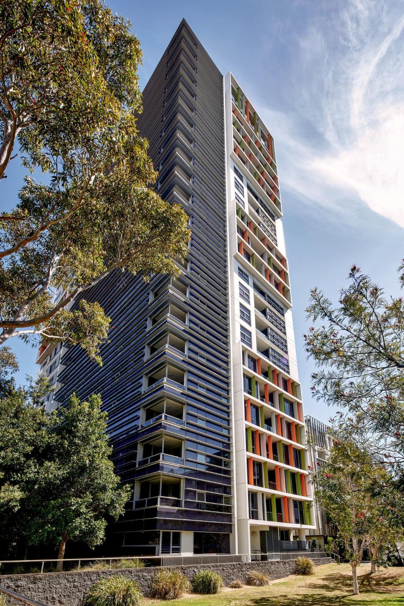 Meriton Suites Zetland Sydney Exterior foto The proposed apartment tower